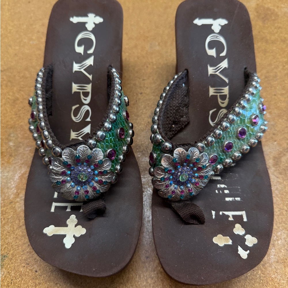 Gypsy Soule Crystal Sandals